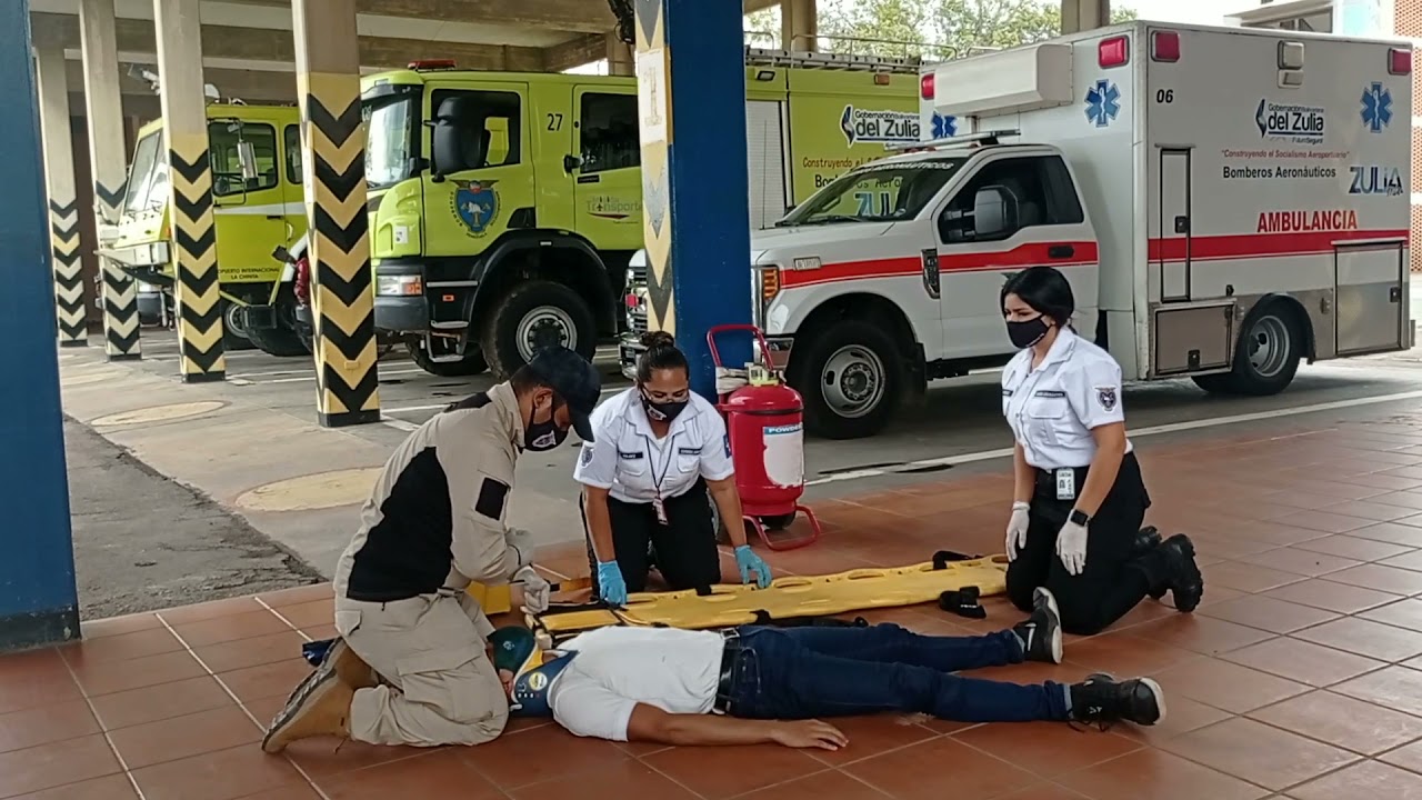 Técnicas de Inmovilización: Manejó de la Tabla Espinal, Collar Cervical y Férula.