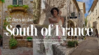 South of France Travel  Vlog | 12 day South oF France itinerary | BY SARV