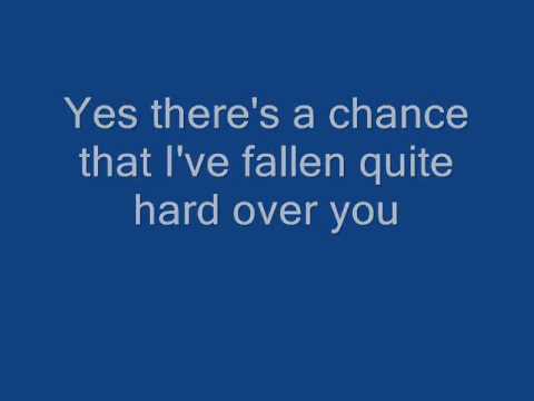 Landon Pigg- Falling In Love In A Coffee Shop Lyrics