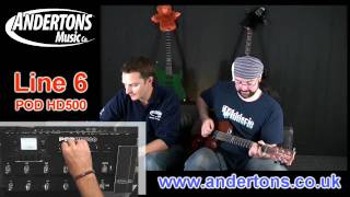Video thumbnail for Line 6 POD HD500 | Making a Patch - Part One | The most in-depth demo online! by Andertons Music Co