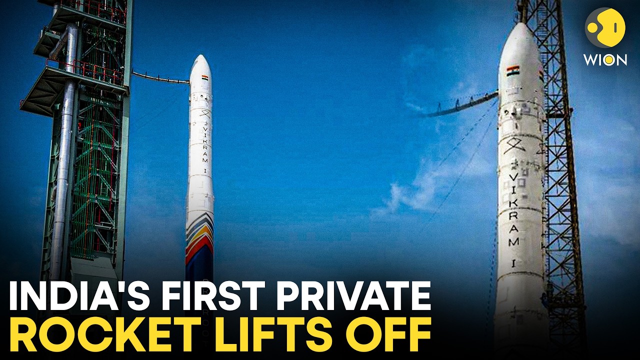 Vikram-1 Launch LIVE: India’s First Private Orbital-Class Rocket Launches | WION