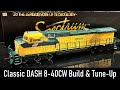 Bachmann Spectrum DASH 8-40CW - Tune-Up, Build & Review