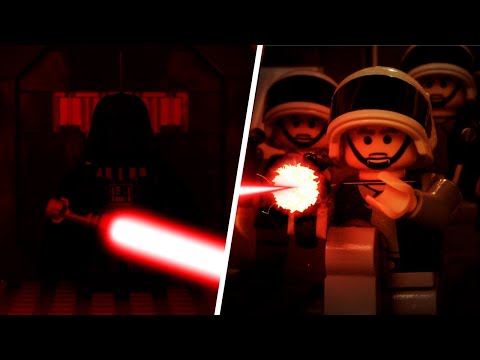 Rogue One: A Star Wars Story - Darth Vader Hallway Scene in LEGO