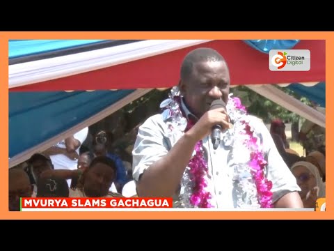 Mvurya accuses DCP leader Rigathi Gachagua of sowing division