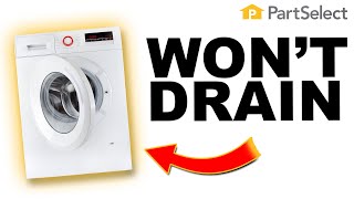 Front-Load Washer Won't Drain — Washer Troubleshooting: How to Fix Your Washer