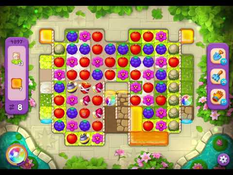 GardenScapes Level 4897 no boosters