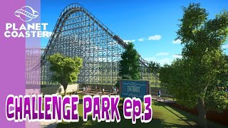 Planet Coaster Challenge Park episode 3: A Coaster Gets Built
