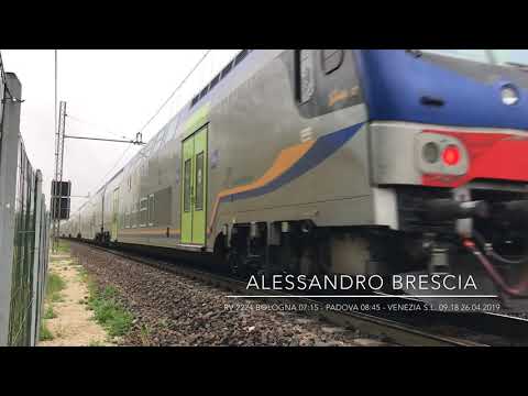 TRENITALIA RV 2224 BOLOGNA C.le 07:15-PADOVA 08:45-VENEZIA S.L. 09:18 - 26.04.2019