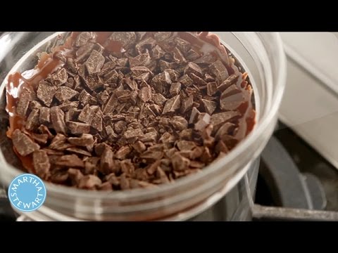 How to Temper Chocolate with Martha Stewart
