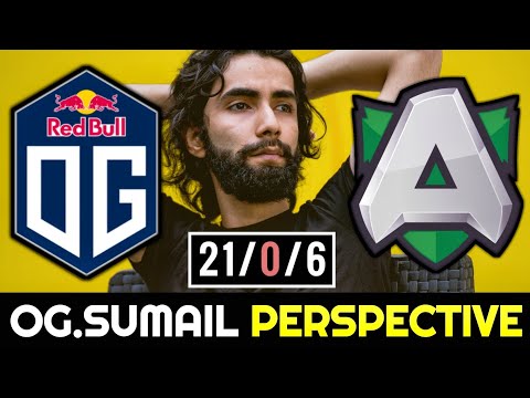 OG.SUMAIL Clinkz Player Perspective vs ALLIANCE (Game 1) — THE INTERNATIONAL 10 GROUP STAGE DAY 1