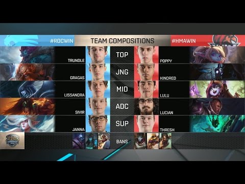 ROC vs HMA Highlights Game 2 - ROCCAT vs Huma - 2016 EU Summer Promotion Tournament