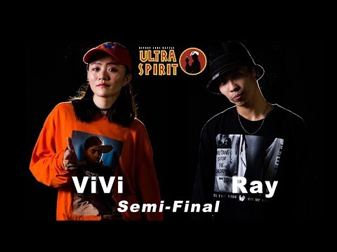 ViVi(Climax) vs Ray(D-Track) Adult Side Semi-Final | Ultra Spirit Vol.1 Hiphop 1on1 Battle 2018