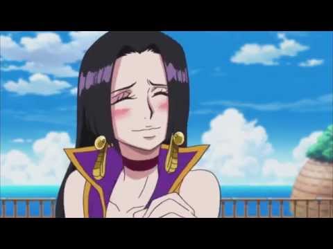 Boa Hancock says "Kyah~"