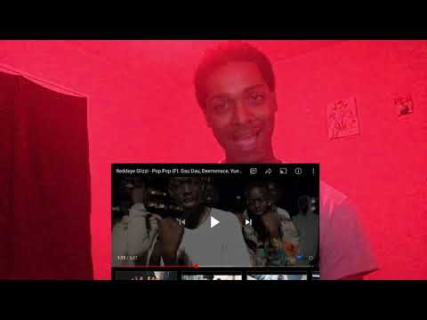 American reaction to Reddeye Glizzi - Pop Pop (Ft. Dau Dau, Deemenace, Yung E Boomin & Ruga)