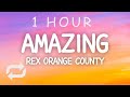 Rex Orange County - AMAZING (Lyrics) | 1 HOUR