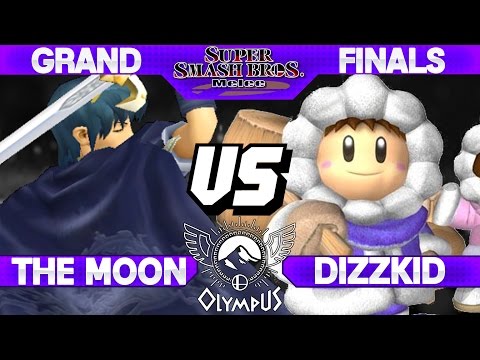 Olympus - dizzkidboogie (Ice Climbers) vs The Moon (Marth) - SSBM Grand Finals - Smash Melee