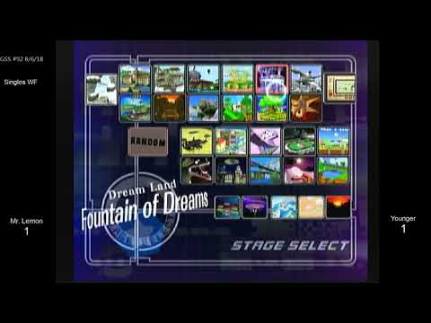 GSS 92 SSBM - Mr. Lemon (Dr. Mario) vs. Younger (Falco) - Melee WF