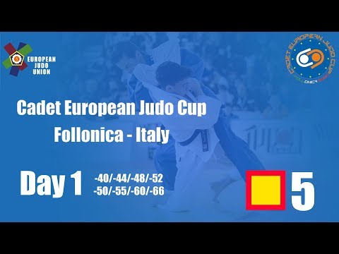 EJU cup cadet - Follonica2020 - day 1 - mat 5
