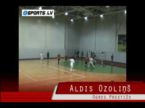 Aldis Ozoliņš goal (Ogres Prestižs - Ogres SC)