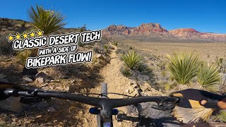 Backcountry bike park flow!