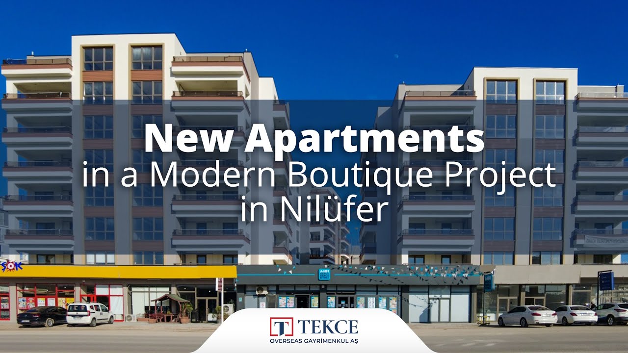 Nouveaux Appartements Dans Un Projet de Boutique à Nilüfer