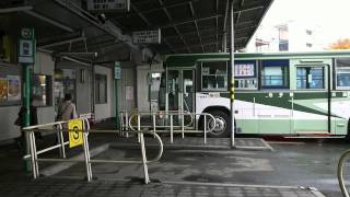 preview picture of video '031-1　雨の盛岡バスセンター Rainy Morioka Bus Center'