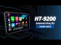 Central Multimídia 9 Pol H-Tech Android c/ Espelhamento BT/USB/GPS - HT-9200