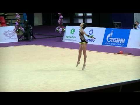 Bolataeva Natela (GEO) clubs Int Comp Senior Grand Prix Moscow 2015