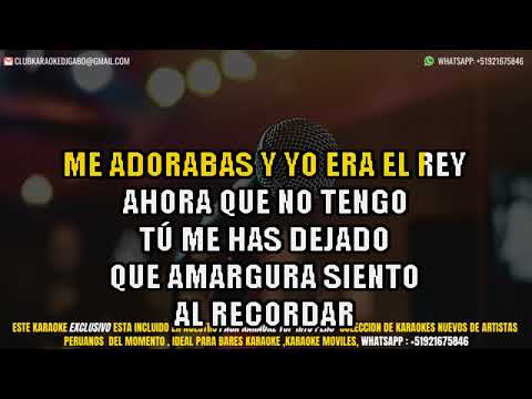 Chechito y los Complices de la cumbia  -   Dinero Maldito Dinero KARAOKE + COROS En vivo HD