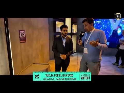 Entrevista en el stand de Riad en la Feria del Libro