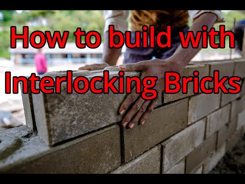 How to build with interlocking bricks (cseb) in load-bearing...