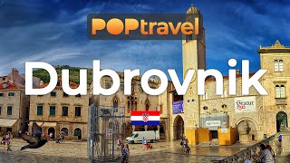 DUBROVNIK, Croatia 🇭🇷 - Gate to Old Port - 4K (with captions)