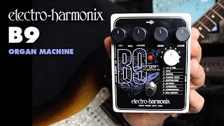 Electro Harmonix B9 Organ Machine Video