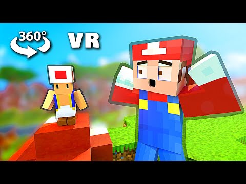 VR Planet - Minecraft - 360° VR - SUPER MARIO MOVIE (Minecraft Animation)