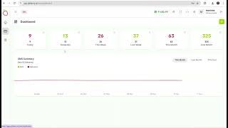 SMS Login & Dashboard Tutorial