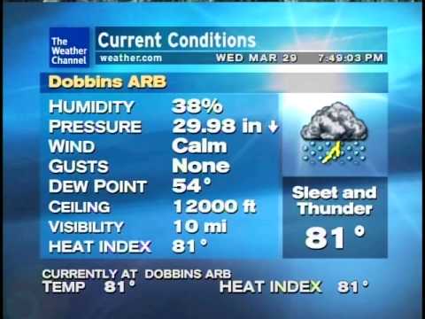 WeatherSTAR XL - Sleet & Thunder