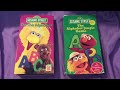 My Sesame Street Alphabet VHS Tapes