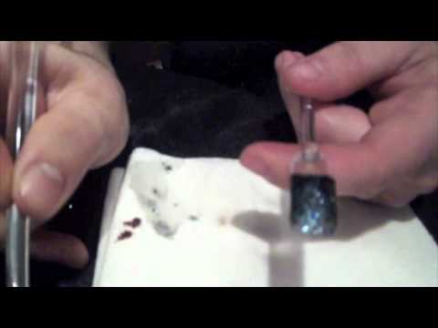 Scary Pumpkin Nail design