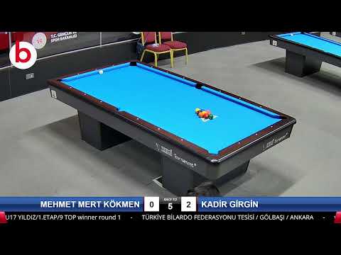 MEHMET MERT KÖKMEN & KADİR GİRGİN Bilardo Maçı - 