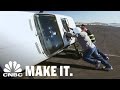 Everything Was Going Great For Jay Leno Until The Stunt Car Broke | CNBC Make It.