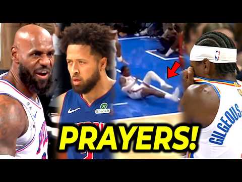 PRAYERS! Naiyak lahat at si SGA sa nangyari| LeBron vs Cade, center si LBJ!