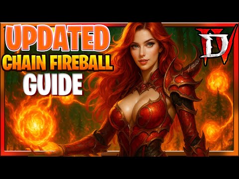Diablo 4 Season 9+10 Fire Ball Sorc Build Guide : Updated (Chain Fireball : Diablo IV Guide)