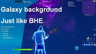 How to make the GALAXY background in fortnite creative. (Super simple)