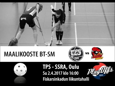 Maalikooste BTSM puolivälierä TPS - SSRA 2.4.2017