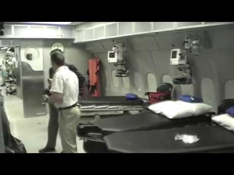 Orbis Aircraft Intrerior View Parked Bay 9 KIA    9th Feb 2007