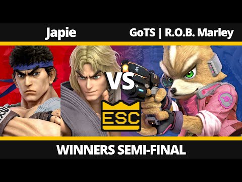 ESC 84 - Winners Semi-Final - Japie (Ryu, Ken) Vs. GoTS | R.O.B. Marley (Fox) - SSBU Tournament