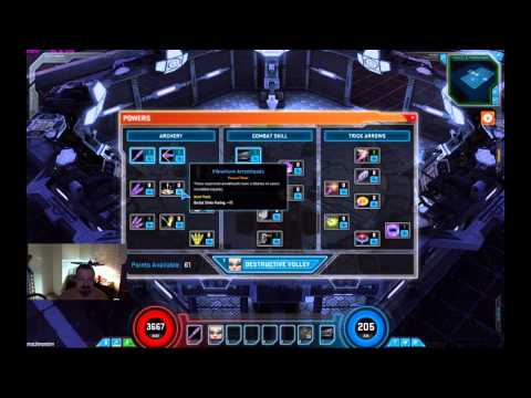 Marvel Heroes patch 2.05 Hawkeye Skill changes and "Move n' Shoot" build guide.