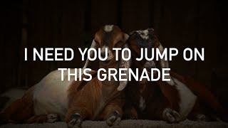 GOAT, Jack &amp; Conor Maynard - Grenade (with lyrics)