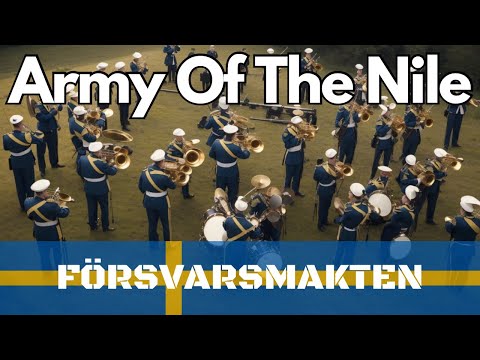 Military March: "Army Of The Nile" | Swedish Home Guard Band