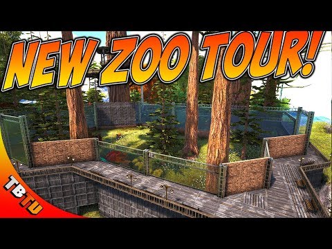 NEW ZOO TOUR! TONS OF NEW ECLOSURES! Ark Survival Evolved Mutation Zoo